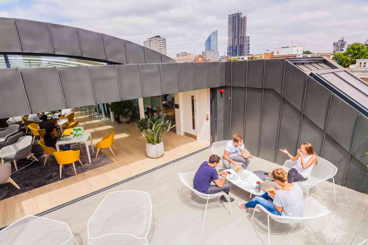 Roof terrace