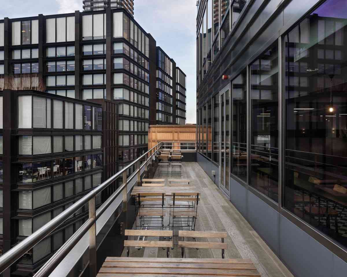 Roof terrace
