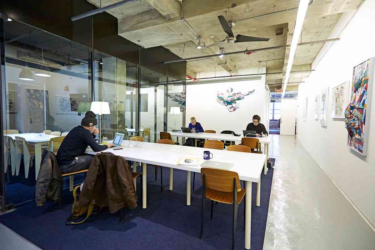 Coworking area