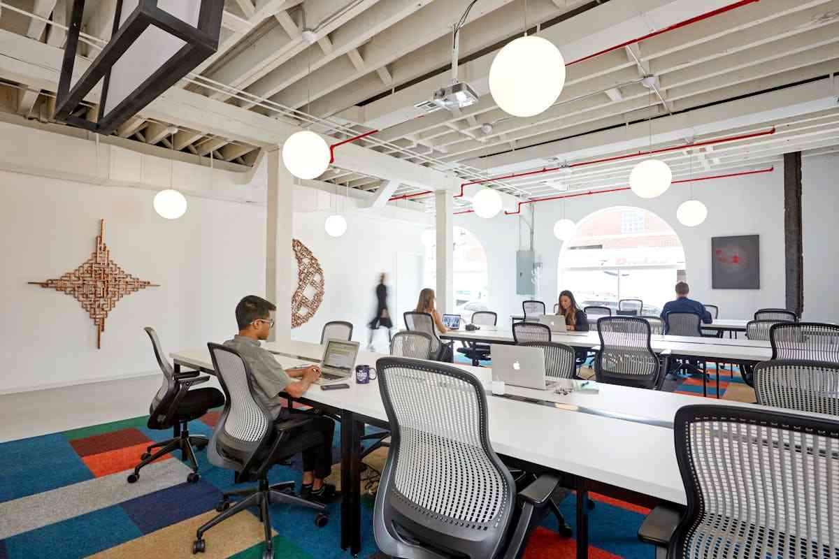 Coworking area