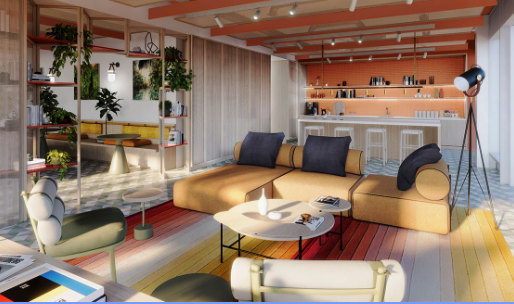 Breakout area