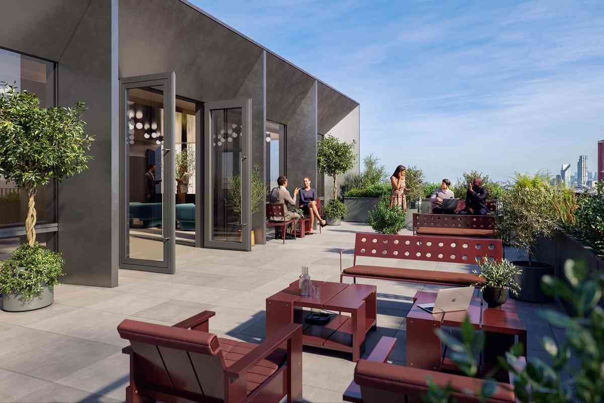 Roof terrace