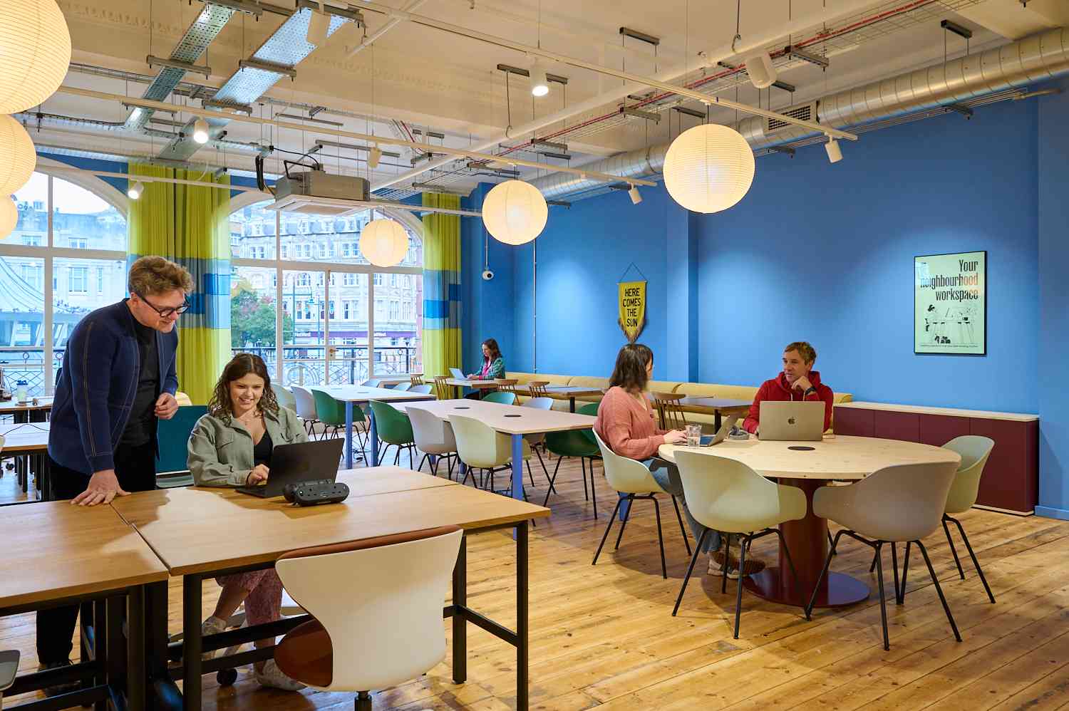Coworking area