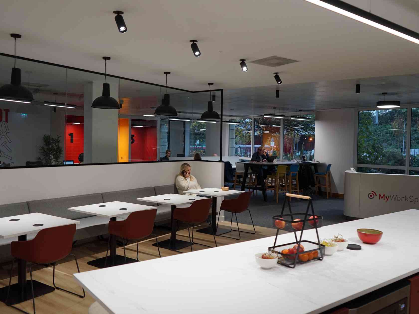 Breakout area