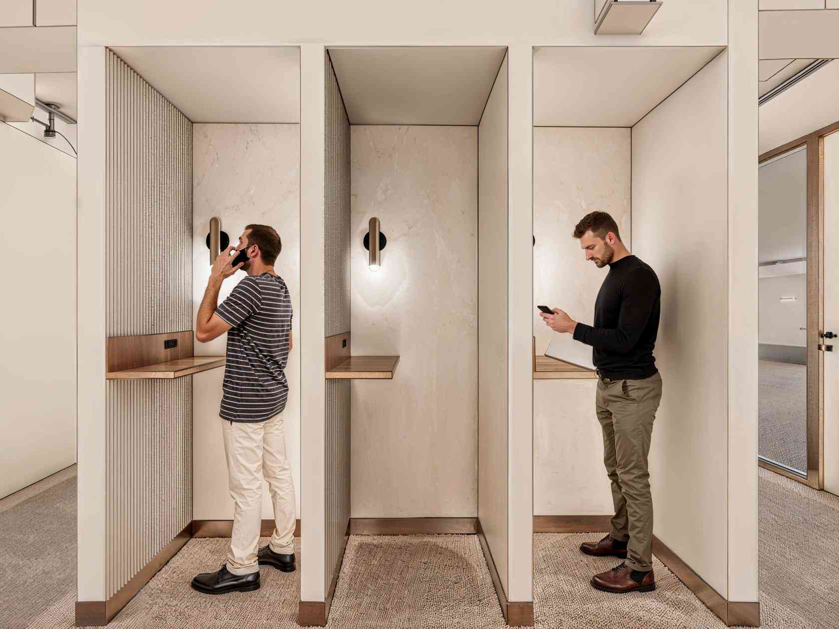 Phone booths