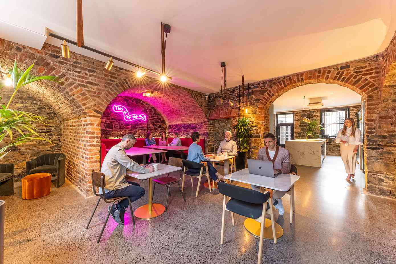 Breakout area