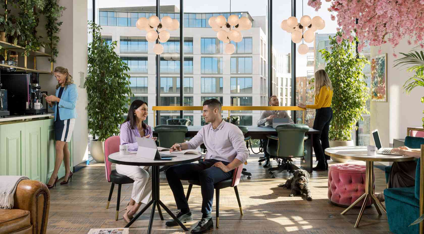 Breakout area