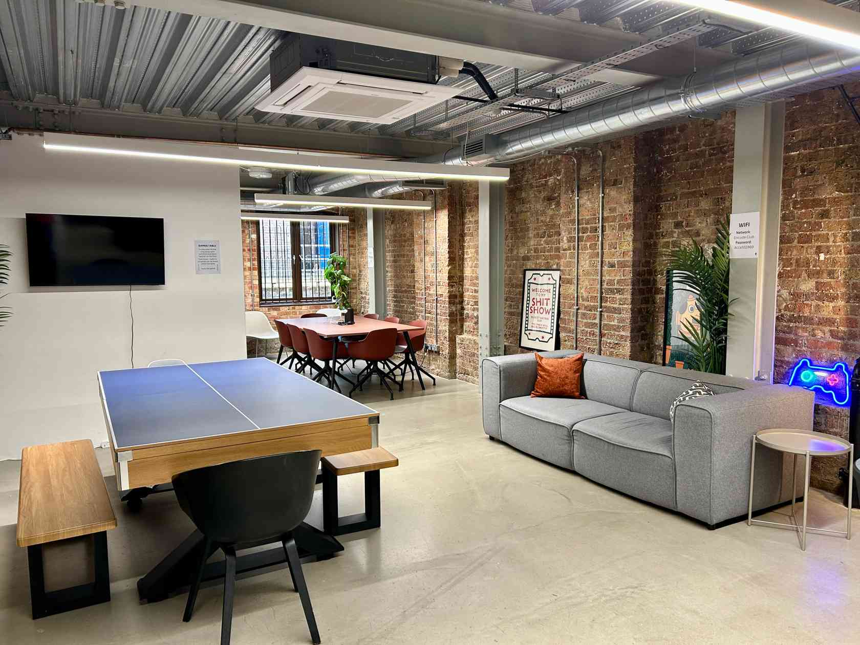 Breakout area