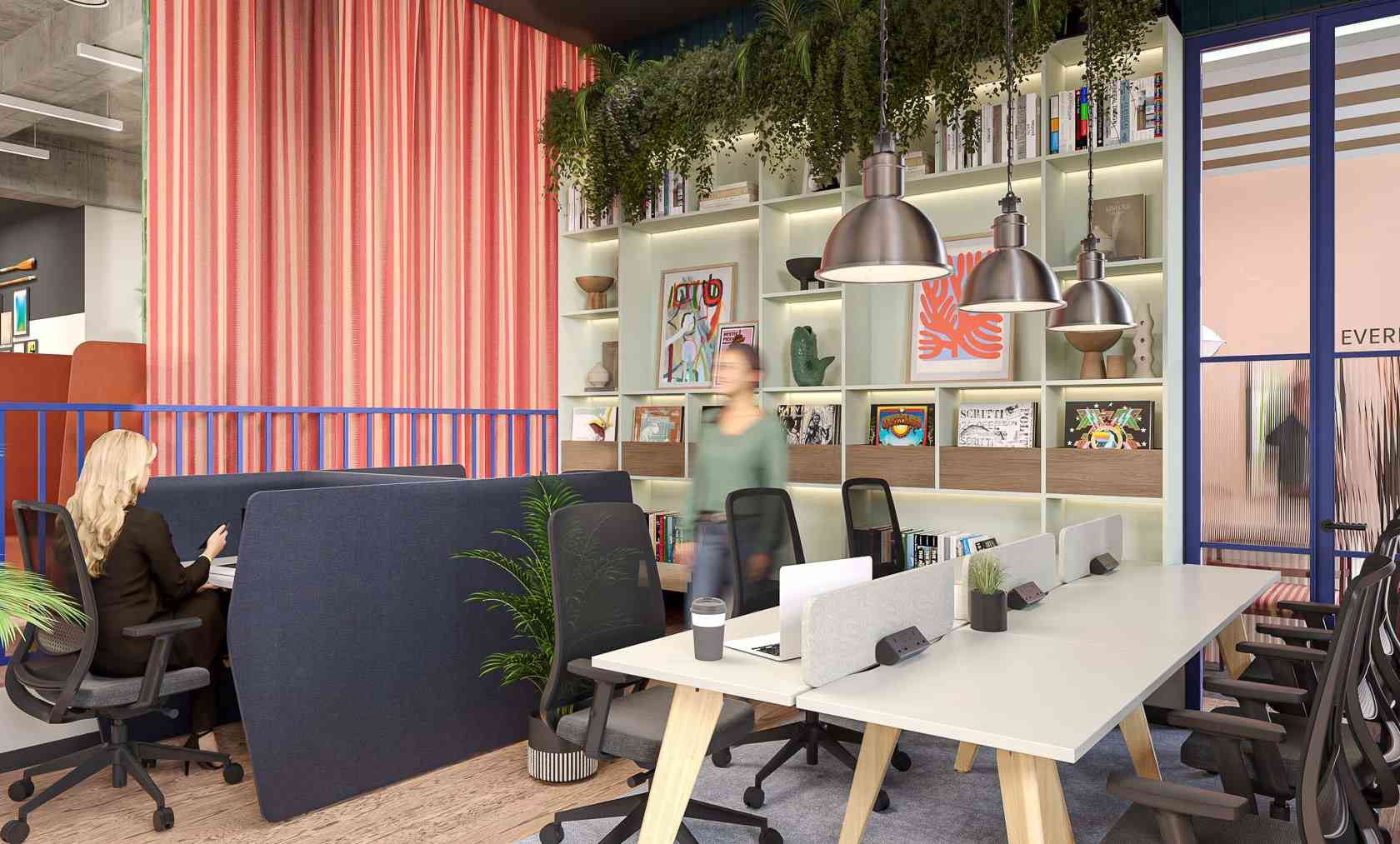Coworking area