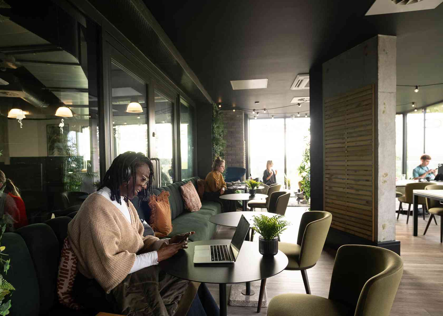 Coworking area
