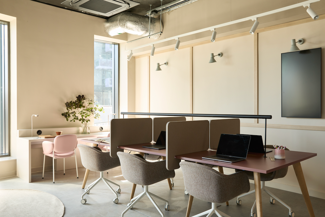Coworking area
