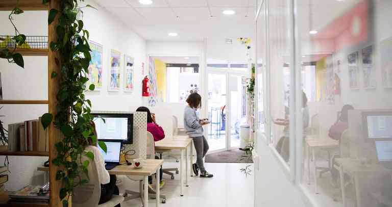 Coworking area
