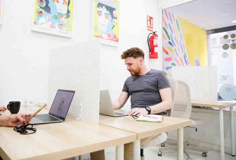 Coworking area