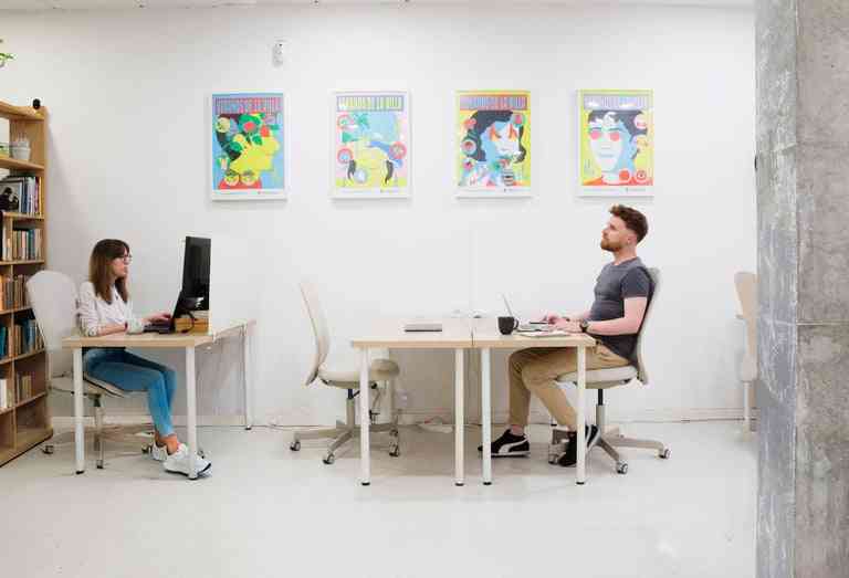 Coworking area
