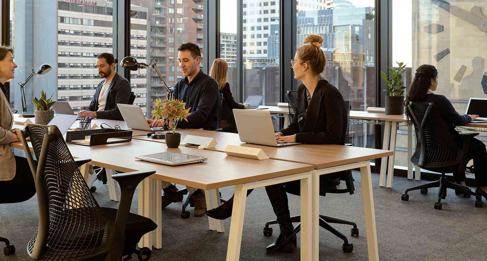 Coworking area