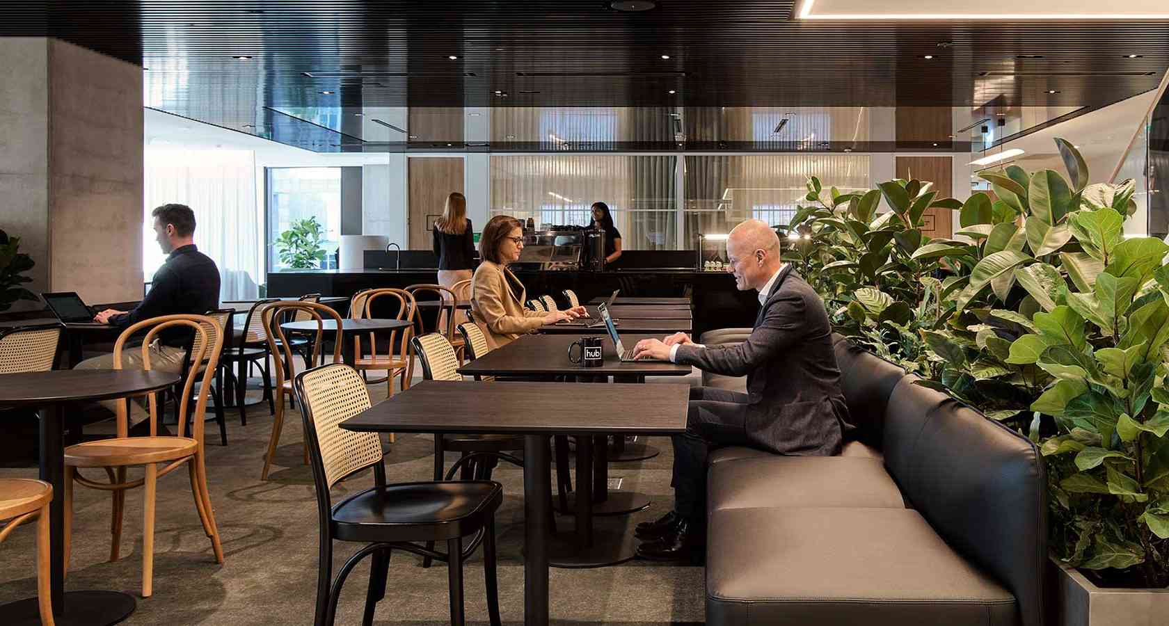 Coworking area