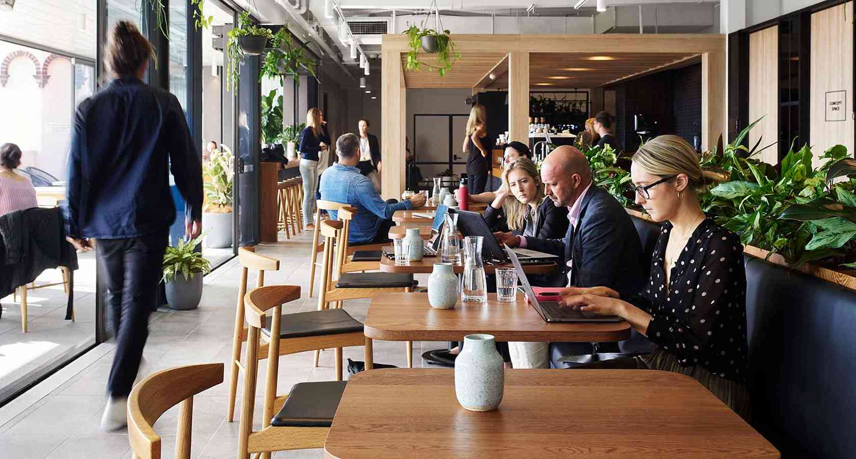 Coworking area