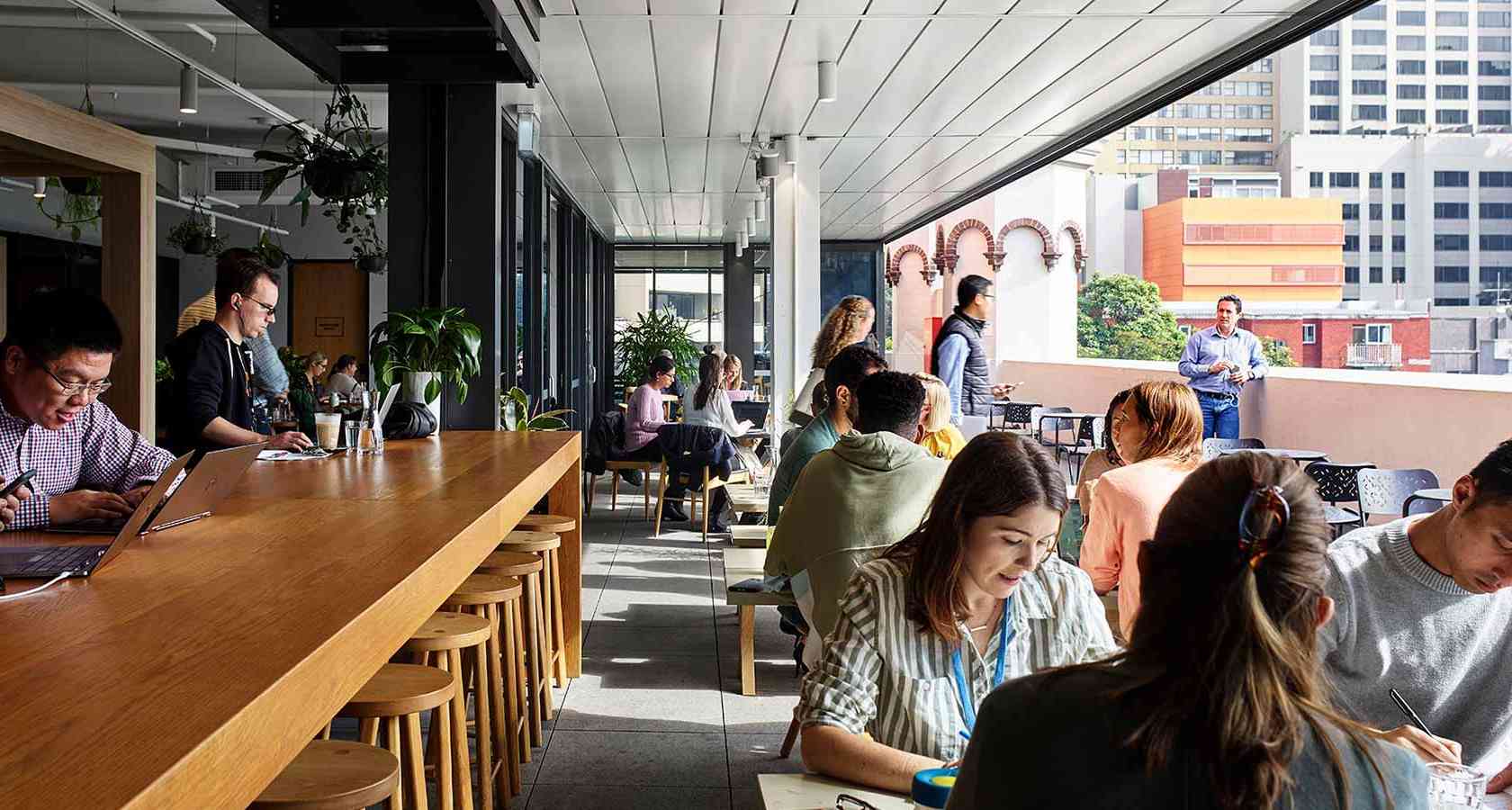 Coworking area