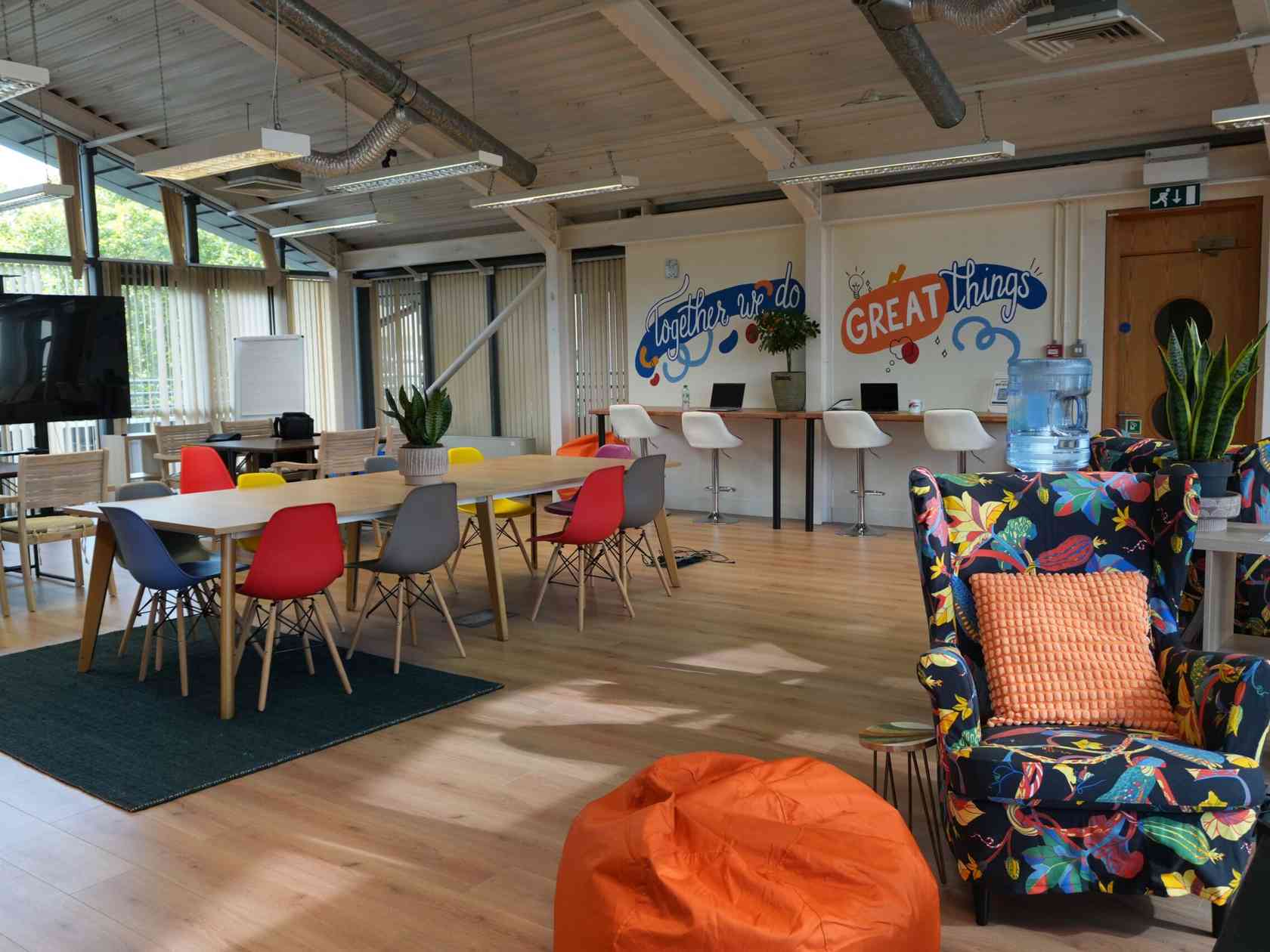 Coworking area