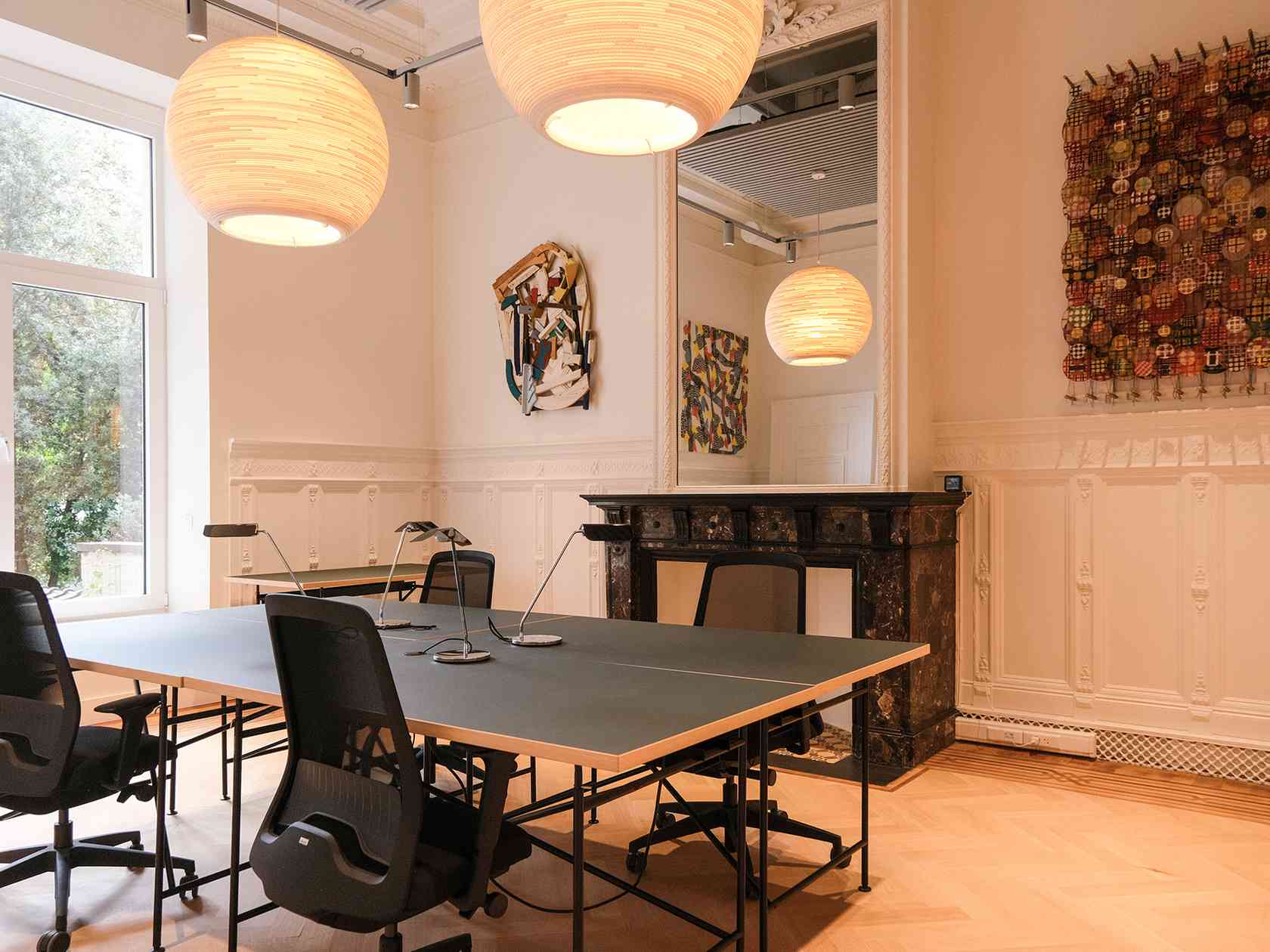 Coworking area