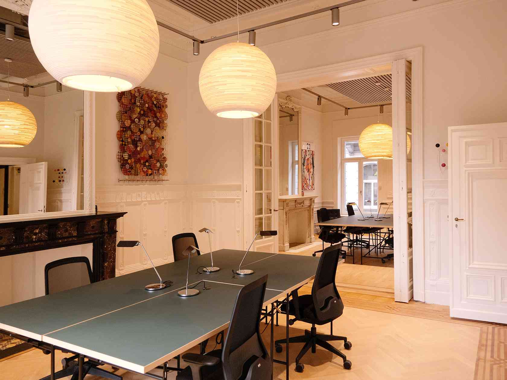 Coworking area