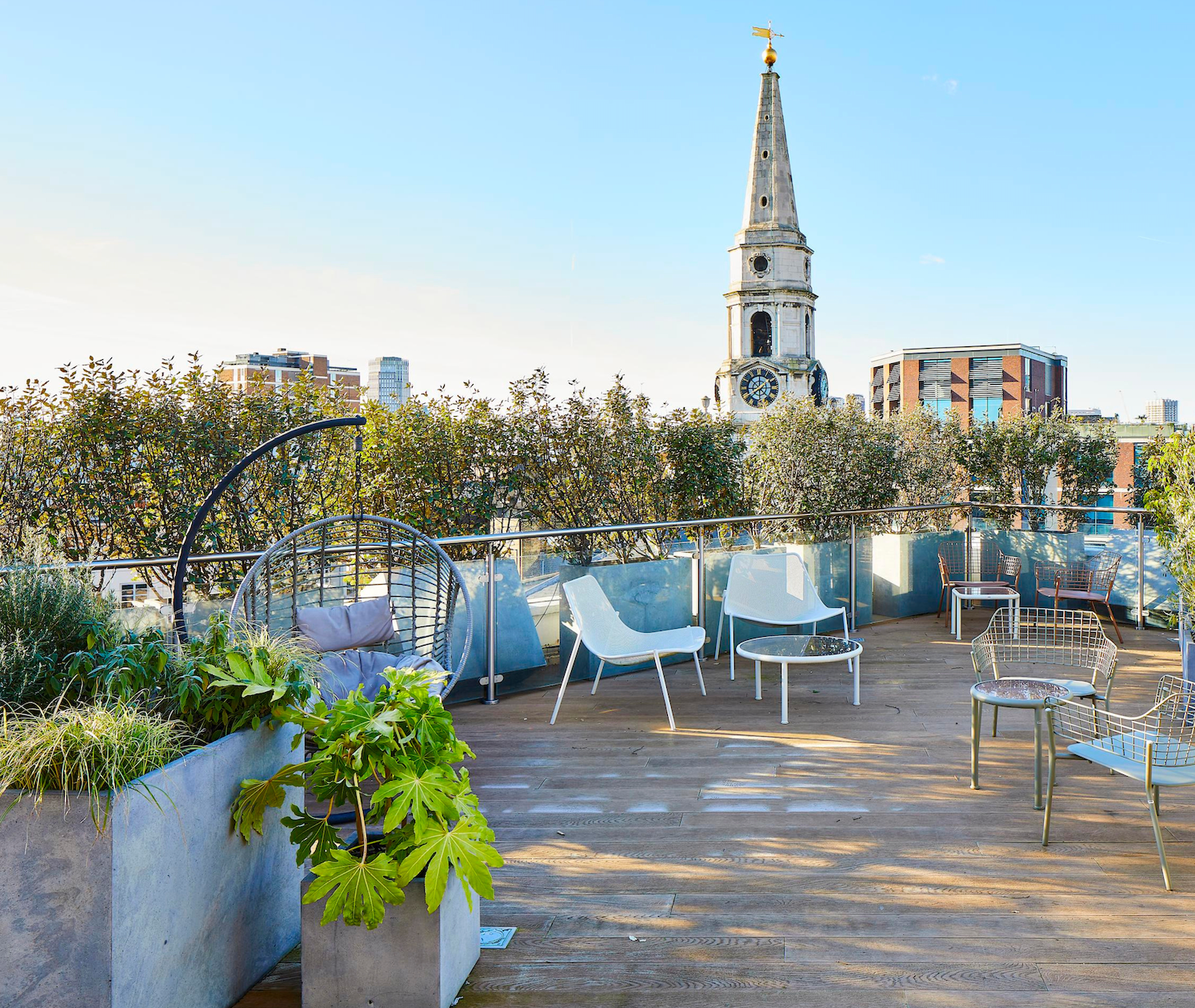 Roof terrace