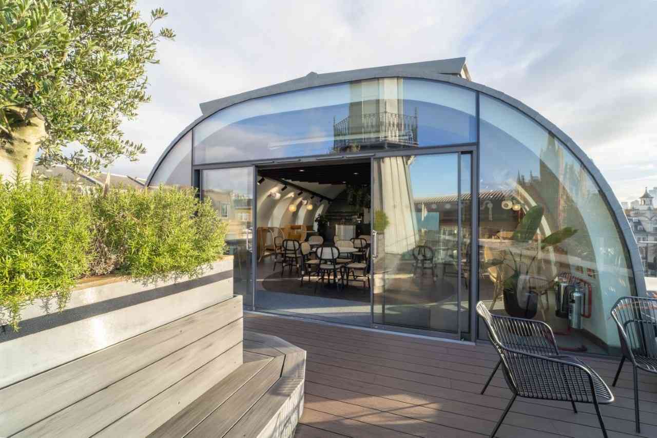 Roof terrace