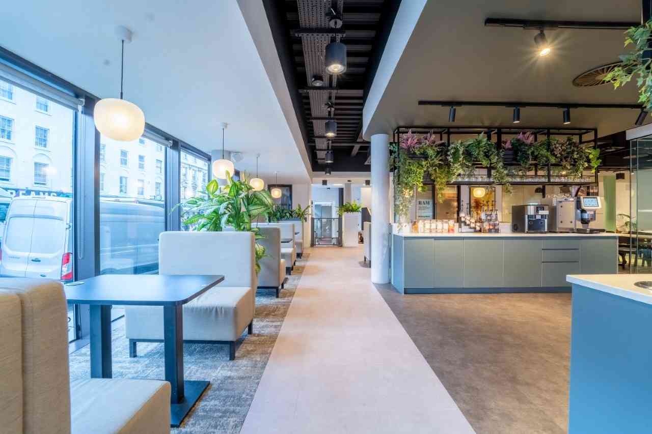 Coworking area