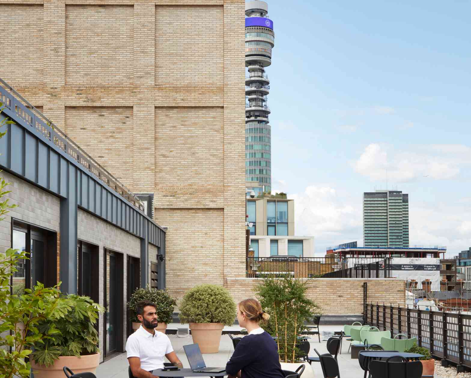 Roof terrace